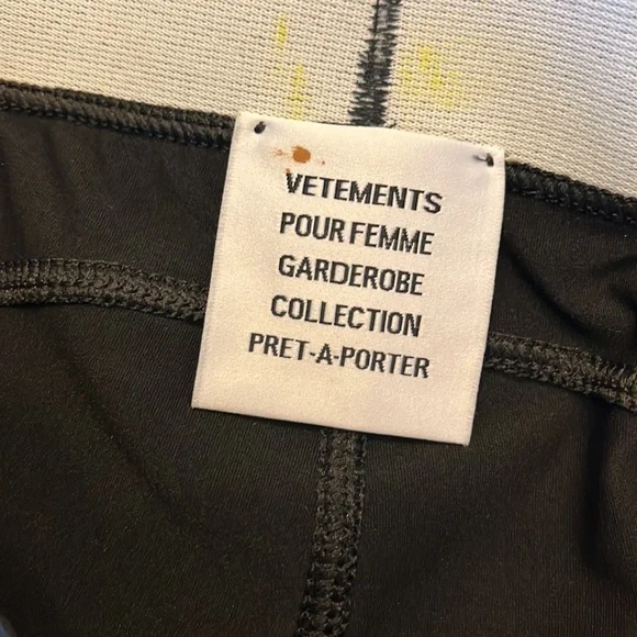 Vetements xs bike shorts